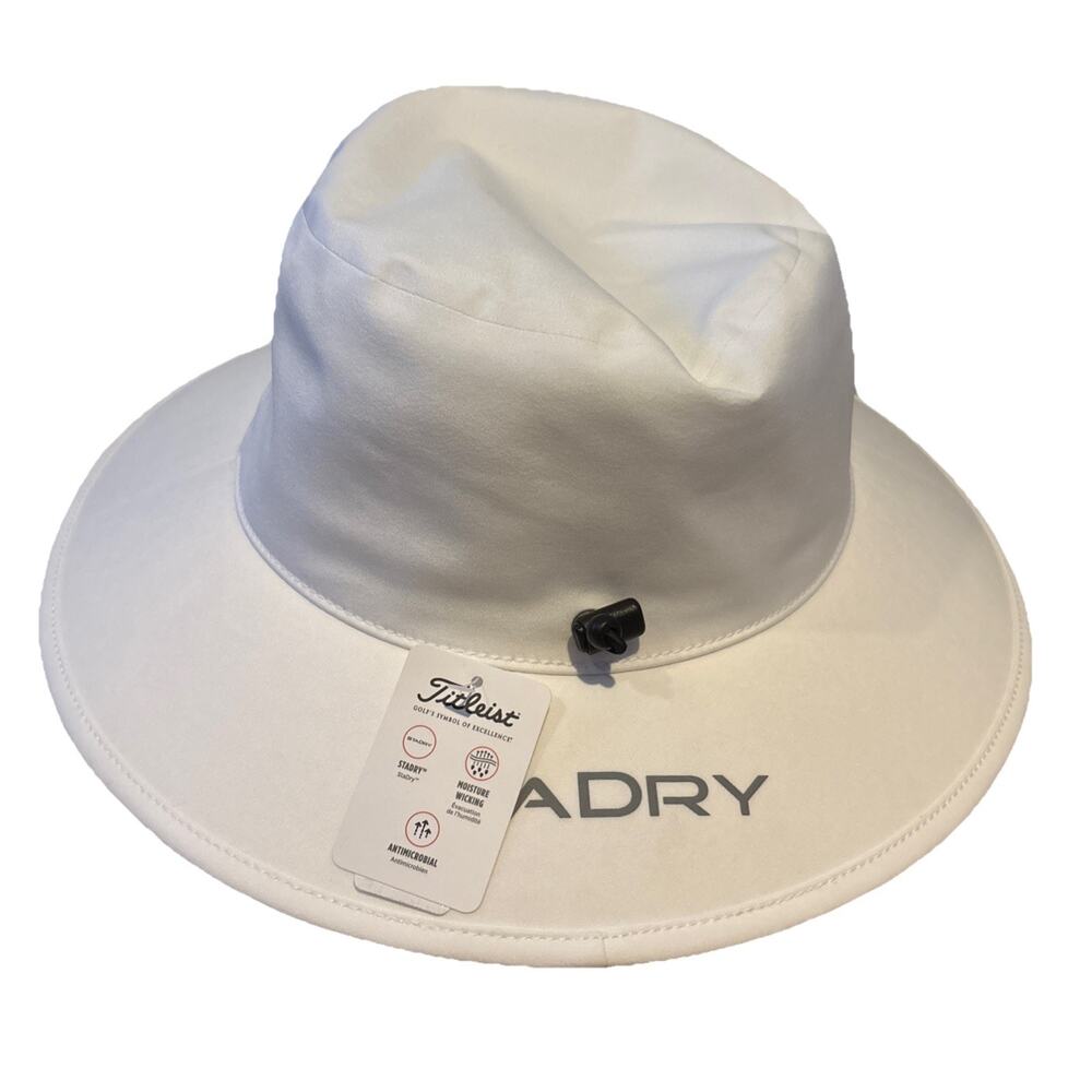 TITLEIST PLAYERS STADRY BUCKET HAT White Golf NWT